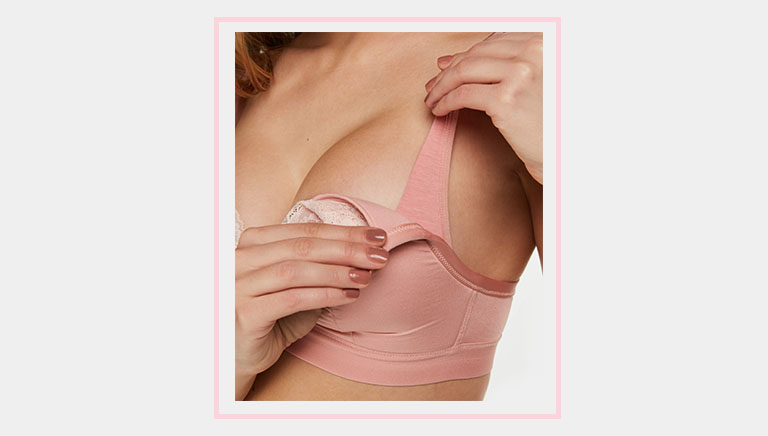 File:Pink underwire bra breasts close-up.jpg - Wikipedia