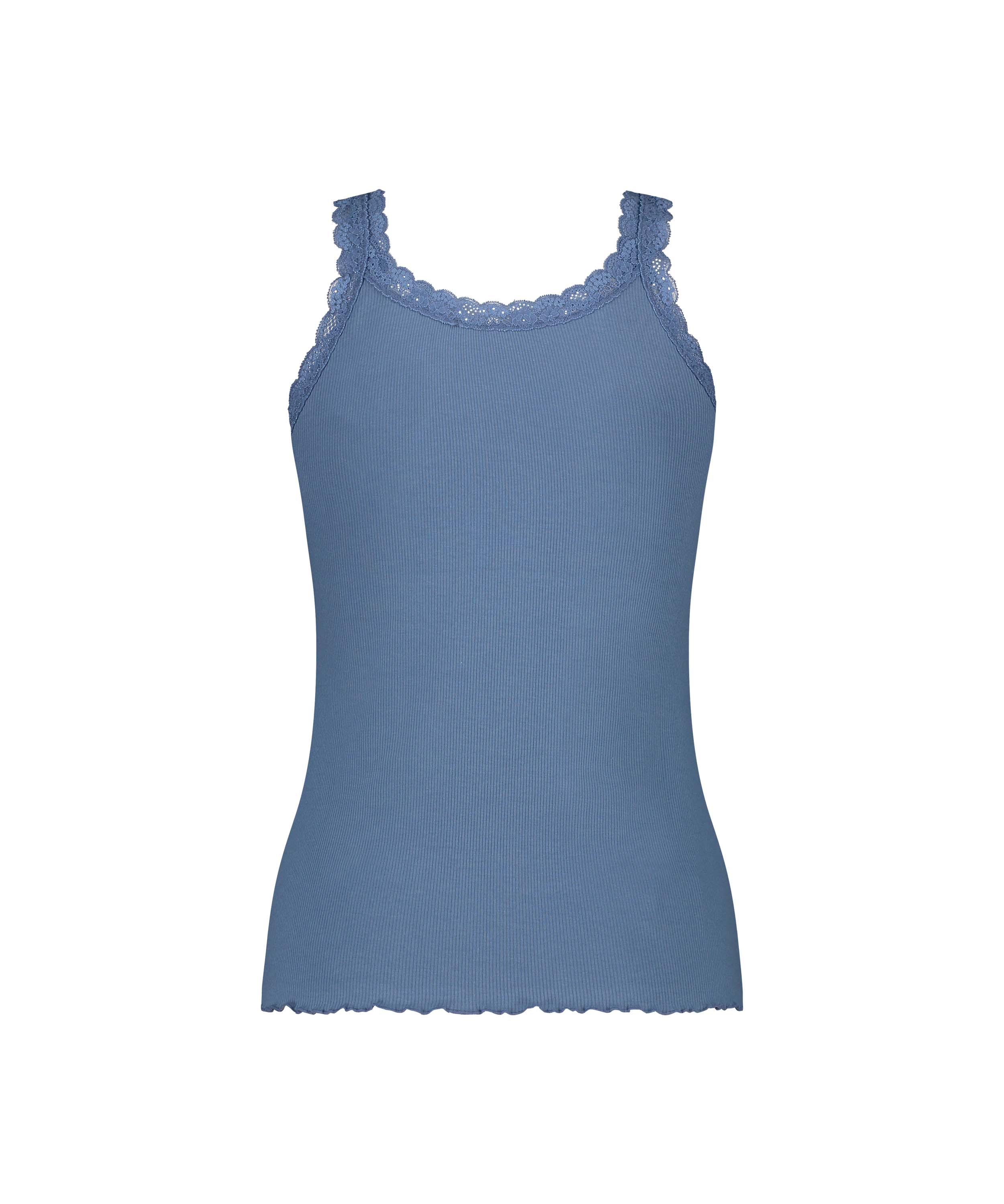 Ribbed Lace Singlet - Pajama Tops - Hunkemöller