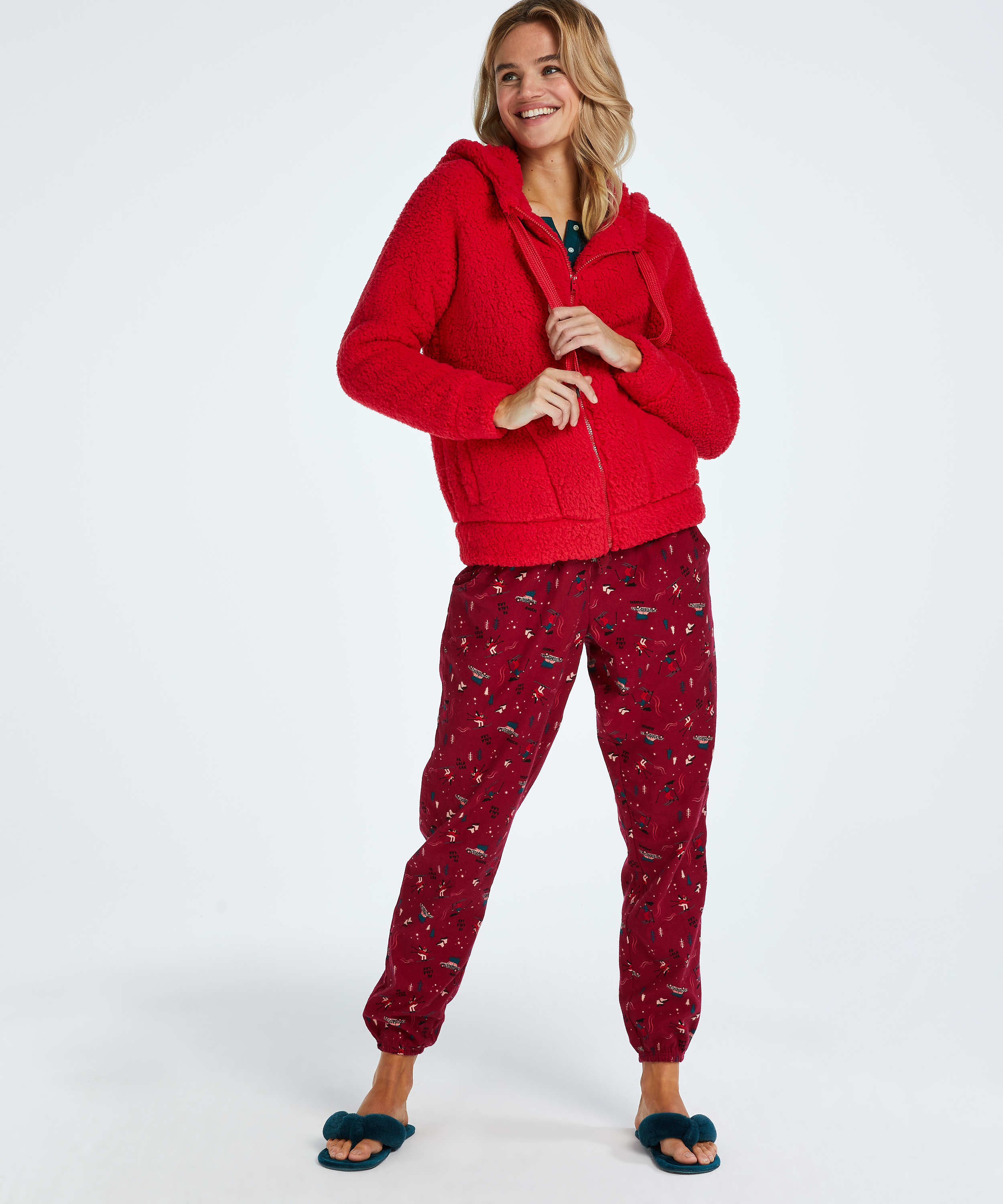 Fleece cardigan for €34.99 Robes Hunkemöller
