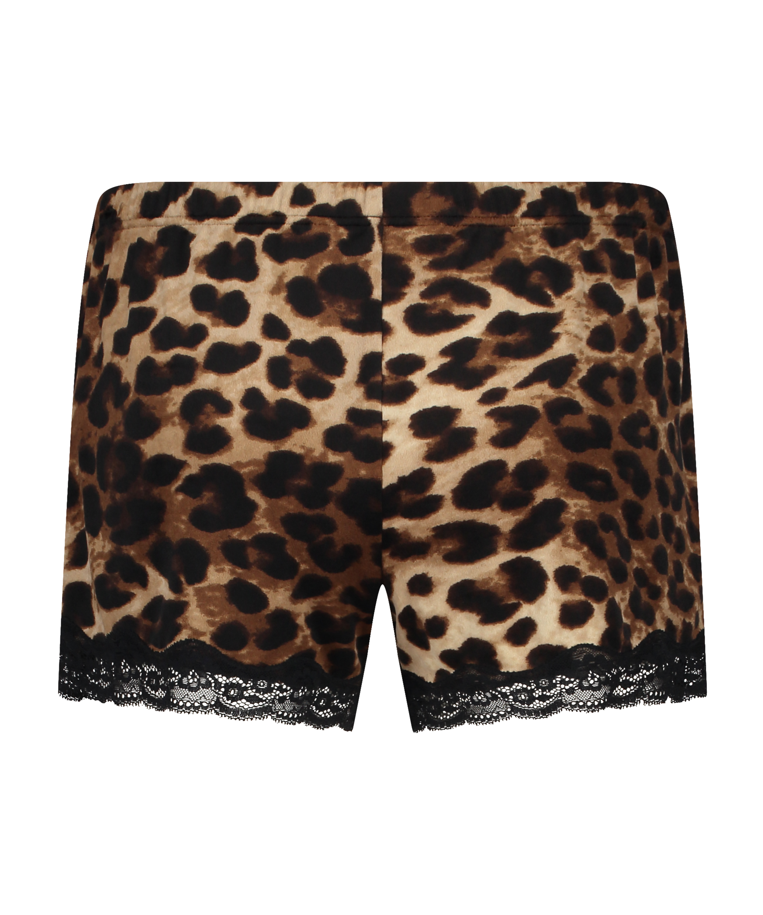 Velvet Shorts Leopard - Pajama Pants - Hunkemöller
