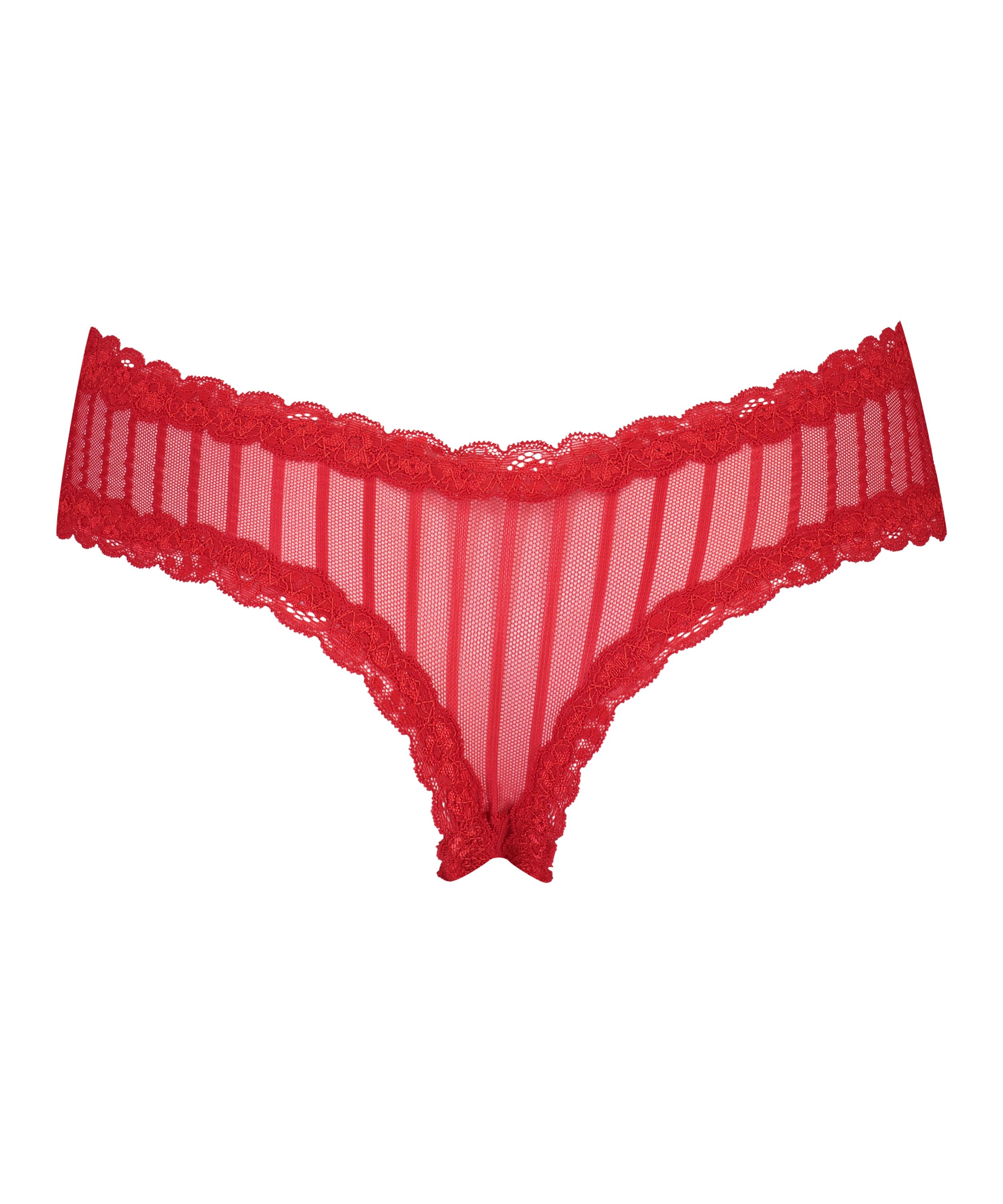 Vshaped Brazilian knickers mesh for €6.99 New Arrivals Hunkemöller
